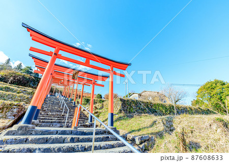 冬の浮羽稲荷神社 福岡県うきは市 冬の浮羽稲荷神社 福岡県うきは市 87608633