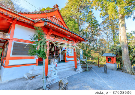 冬の浮羽稲荷神社　福岡県うきは市 87608636