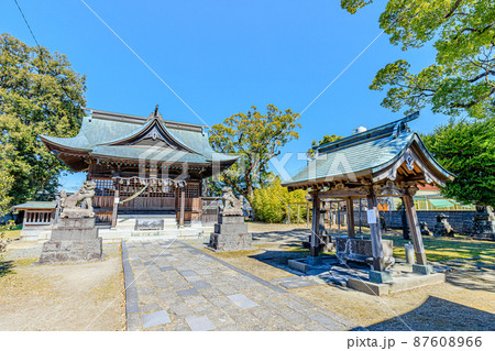 初春の素戔嗚神社 福岡県うきは市 初春の素戔嗚神社 福岡県うきは市 87608966