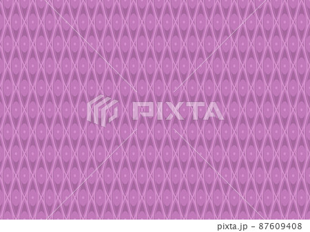 Purple Pattern with a Grid and a Repeating Elliptical Shapes 87609408