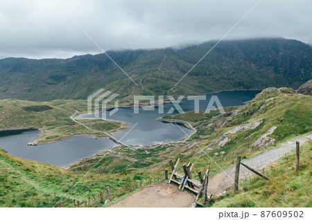 Snowdonia National Park in North Wales, UK 87609502