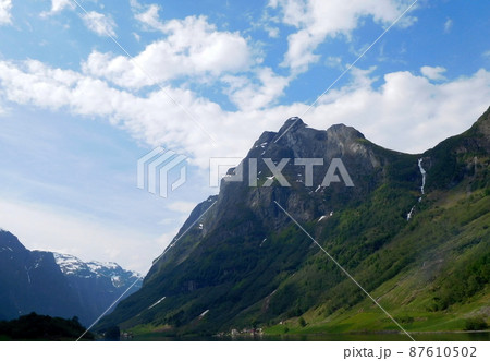 ノルウェー　ネーロイフィヨルド　 87610502