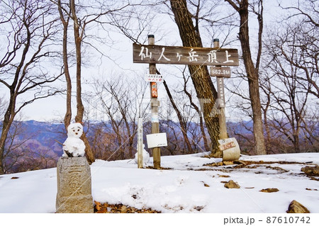 栃木　仙人ヶ岳　山頂 87610742