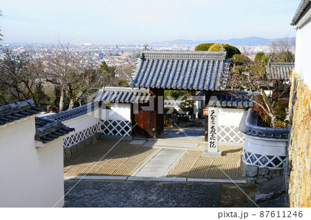 【中国三十三観音霊場】第二番　餘慶寺の塔頭と西大寺の町並み5　岡山県瀬戸内市 87611246