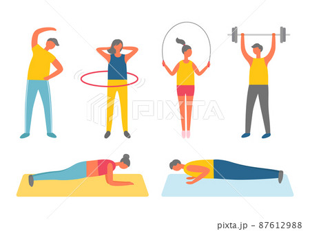 Fitness Training and Sport Exercise, Men and Women 87612988