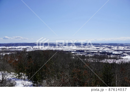 十勝が丘展望台からの眺め（2022年3月 87614037