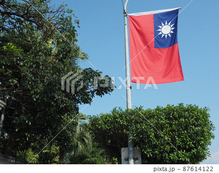 中華民国台湾の国旗 87614122