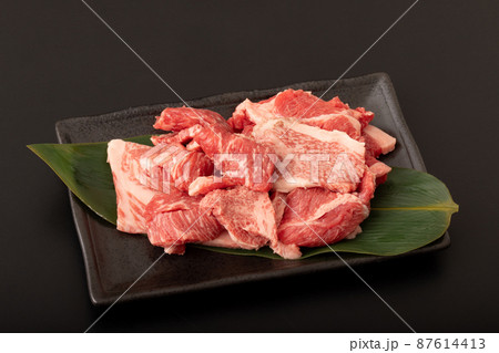 国産牛　牛肉切り落とし　焼き肉用 87614413