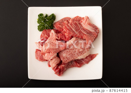 国産牛　牛肉切り落とし　焼き肉用 87614415