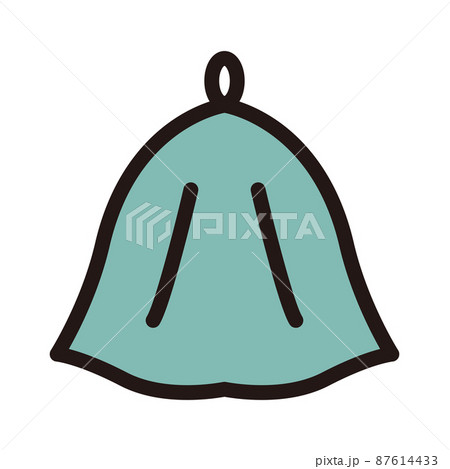 サウナハット_カラーアイコン 87614433