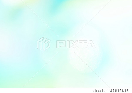 ゆるふわブルーグリーン系ファンタジーイメージ ゆるふわブルーグリーン系ファンタジーイメージ 87615818