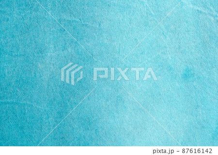 背景素材 和紙 青色 87616142
