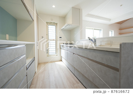 カウンターキッチンの収納 カウンターキッチンの収納 87616672