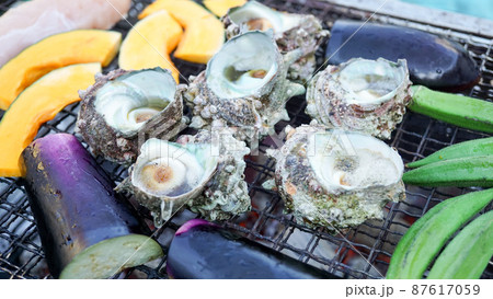 サザエの醤油焼き サザエの醤油焼き 87617059