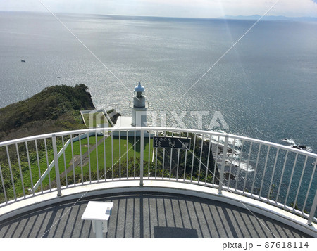 地球岬灯台　北海道室蘭市 87618114
