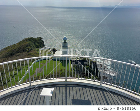 地球岬灯台　北海道室蘭市 87618166