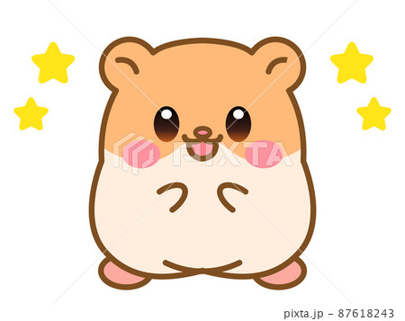 ハムスターのイラスト2のイラスト素材