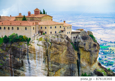Monastery of St. Stephen in Meteora, Greece 87618360