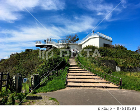 地球岬灯台　北海道室蘭市 87618591