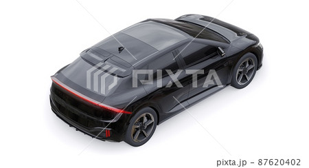 Newest electric family crossover (SUV) for the city. 3d illustration. Newest electric family crossover (SUV) for the city. 3d illustration. 87620402