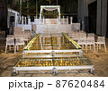 Jewish Hupa , wedding putdoor . 87620484
