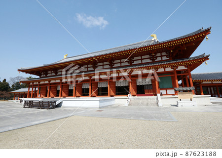 薬師寺　大講堂　奈良市西ノ京町 87623188