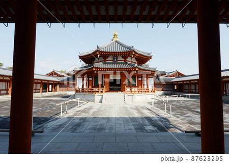 薬師寺　玄奘塔　奈良市西ノ京町 87623295