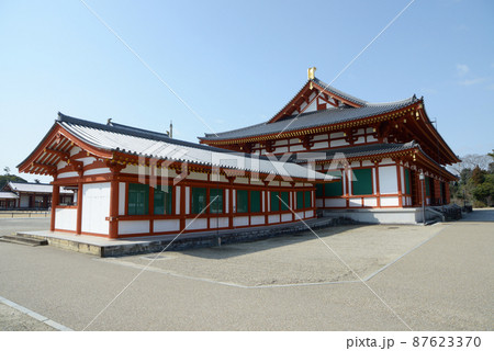 薬師寺　大講堂　奈良市西ノ京町 87623370