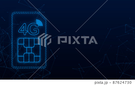 4G symbol Plexus , mobile communication technology and smartphone network. Vector illustration 4G symbol Plexus , mobile communication technology and smartphone network. Vector illustration 87624730