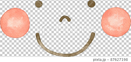 微笑的插圖(僅限面部表情) 微笑的插圖(僅限面部表情) 87627198