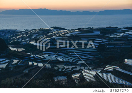 南串山棚畑展望台からの棚畑 南串山棚畑展望台からの棚畑 87627270