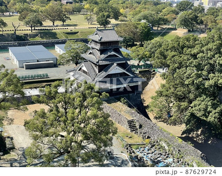 復興、熊本城。宇土櫓。 87629724