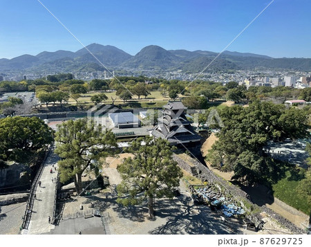復興、熊本城。宇土櫓。 87629725