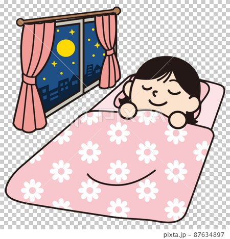 一個女人在睡覺 一個女人在睡覺 87634897