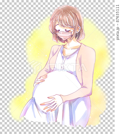 Gentle pregnant woman mask Gentle pregnant woman mask 87635111