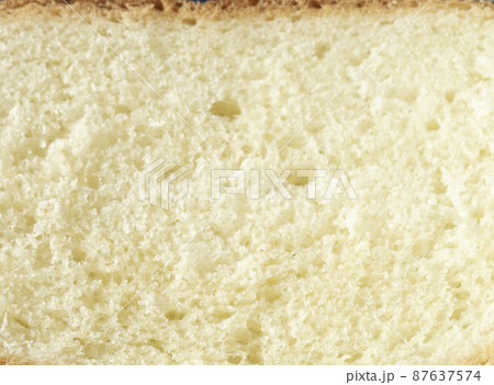 Texture of wheat bread close-up 87637574