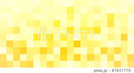 オレンジ色のタイルの背景　ベクター素材 87637779