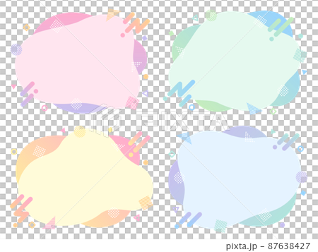 Loosely shaped pop frameset 87638427