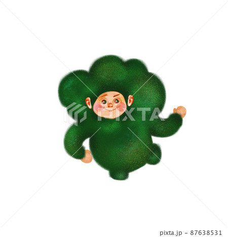 Cute vegetable illustrations, children dressed as vegetable. 87638531
