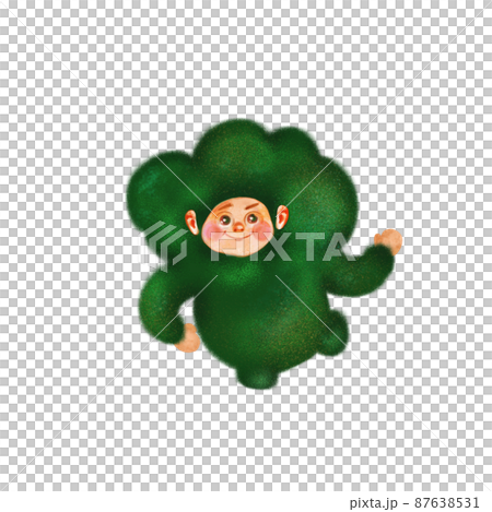 Cute vegetable illustrations, children dressed as vegetable. 87638531