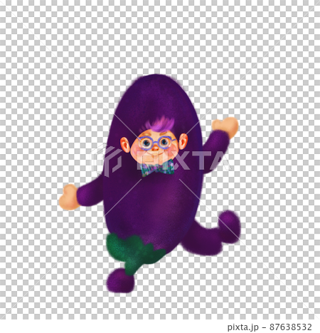 Cute vegetable illustrations, children dressed as vegetable. 87638532