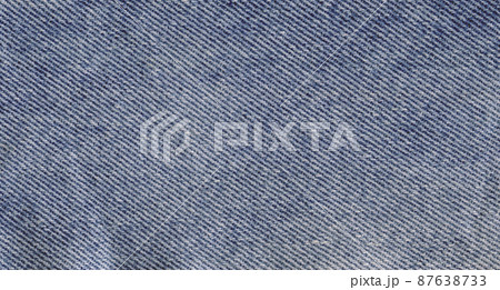 Abstract blue denim texture. Blue jean background 87638733