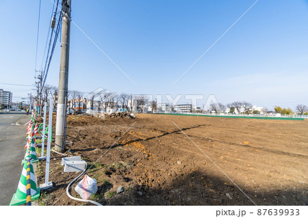 公営集合住宅建替えの広大な更地 公営集合住宅建替えの広大な更地 87639933
