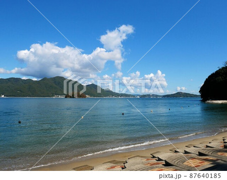 三原市佐木島 大野浦海水浴場 (広島県) 三原市佐木島 大野浦海水浴場 (広島県) 87640185