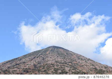 山のてっぺんと青空 山のてっぺんと青空 87640270