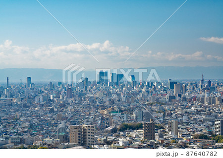 【東山スカイタワーより名古屋市内を一望】 愛知県名古屋市千種区田代町瓶杁 87640782