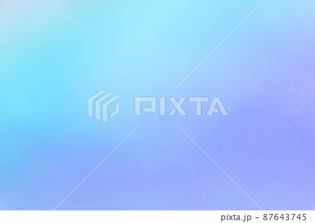 ゆるふわブルー系ファンタジーイメージ　背景素材 87643745