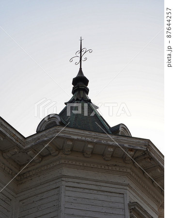 鳥取の仁風閣の屋根の装飾 鳥取の仁風閣の屋根の装飾 87644257