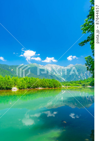 夏の上高地　大正池【長野県】 87644657