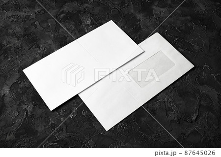 Two blank envelopes Two blank envelopes 87645026